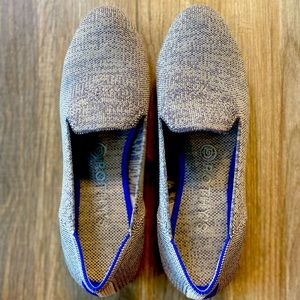 Rothys Heather Gray Loafers Size 8.5